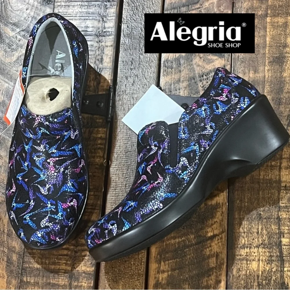 Alegria Eryn leather Career Eryn in Dancing Iris size EU 36